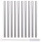 IMPRESA Stainless Steel Boba Straw Set - Pack of 10-8.5-Inch - Extra-Wide Metal Smoothie Straws for Bubble Tea & Thick Drinks